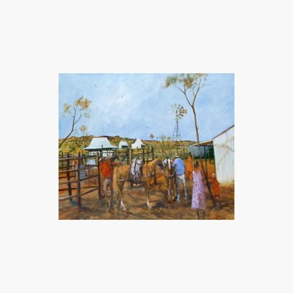 Pack Horses Western Queensland